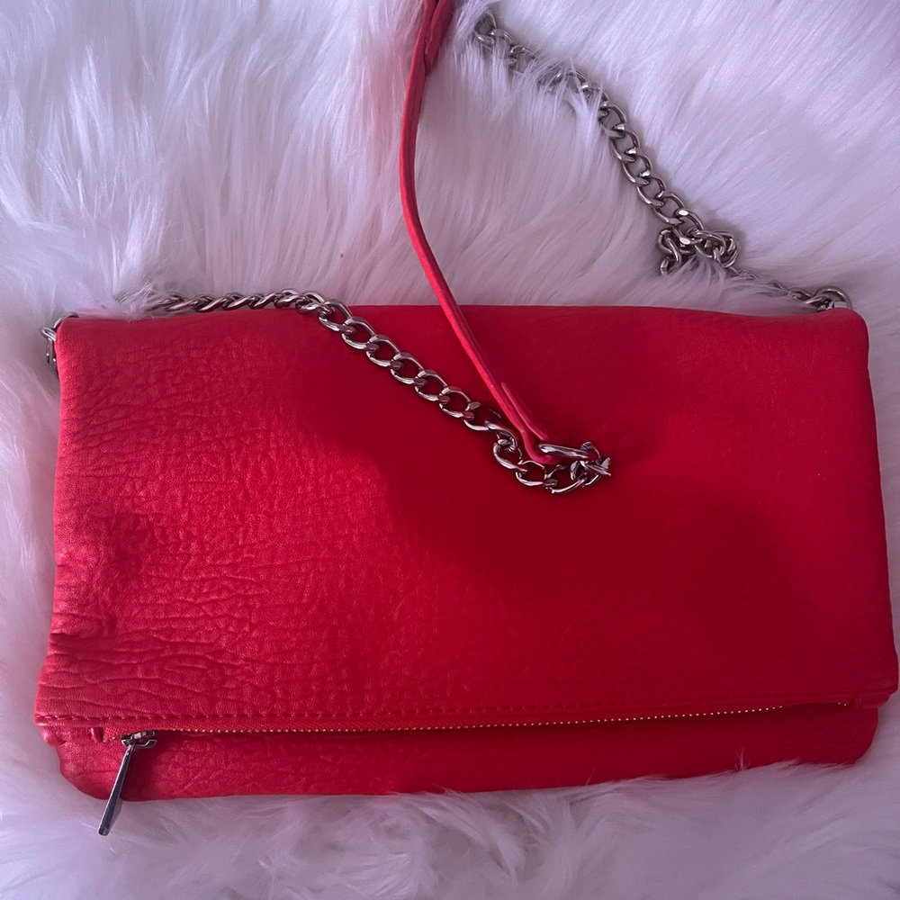 Express Red Purse Pocketbook